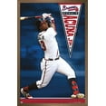 thumbnail image 1 of MLB Atlanta Braves - Ronald Acuña Jr 20 Wall Poster, 22.375" x 34", Framed, 1 of 3
