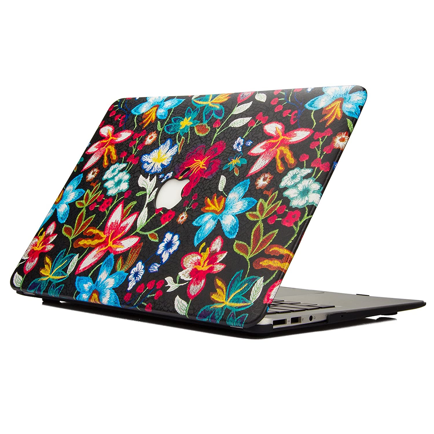 Macbook Pro 15 Case 16 17 18 19 Release A1990 A1707 Funut Slim Matte Hard Shell Cover Rubberized Protective Case For Apple Macbook Pro 15 Inch Retina With Touch Bar Black Embroidery Walmart Com Walmart Com