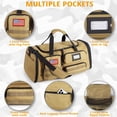 thumbnail image 5 of TRIPGEAR 58L Sports Travel Duffle Bag With Shoes Compartment,Water Resistant Sports Gym, 5 of 9