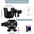thumbnail image 2 of Universal Adjustable Cup Holder With Phone Holder For Baby Stroller,wheelchair,walker,bike,scooter, 2 of 5