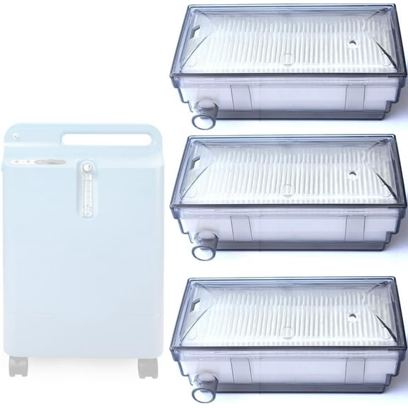 O2 Concentrator Intake Filter, 3-Pack Replacement Intake Filter for EF, O2 Replacement Accessories