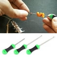 thumbnail image 2 of HURRISE 3Pcs en Acier Inoxydable Carpe Pêche Épissage Appâtage Crochet Foreuse Outils, Outils de Plate-Forme de Carpe, 2 of 10