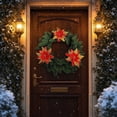 thumbnail image 6 of Aurorax Christmas Decorations Outdoor,Artificial Christmas Wreath Pre-Assembled Realistic Waterproof Winter Decorations for Home, 6 of 6