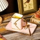 thumbnail image 3 of Set de tazas de café Zubebe Elegant en forma de bolso de mano de cerámica rosa, 3 of 6