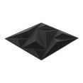 thumbnail image 2 of Panel De Pared 3d Negros 30x30 Cm 10 Piezas Decoración, 2 of 5
