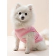 thumbnail image 3 of 1pc Crown & Letter Graphic Pet Tank For Cat And Dog For Summer, 3 of 4