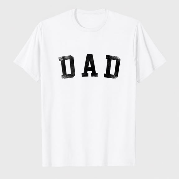 Dad - Classic Bold Font Birthday Dad T-Shirt