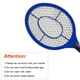 thumbnail image 4 of Fly Swatter Bug Zapper Racket Electric Handheld Battery Zapper Blue, 4 of 4