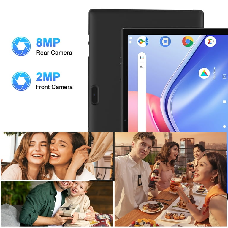 10-inch 2-in-1 Android 11 Tablet PC, 128GB+6GB, Quad-Core, 5G