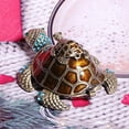 thumbnail image 3 of Waltz&F Turtle Trinket Jewelry Box with Sparkling Light Green Crystals,Hinged Trinket Box Hand-painted Figurine Collectible Ring Holder, 3 of 6