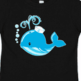 thumbnail image 4 of Inktastic Cute Blue Whale in Nautical Hat Boys or Girls Toddler T-Shirt, 4 of 5