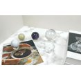 thumbnail image 3 of 5Pcs 35mm Clear Crystal Ball Stand Sphere Stand Crystal Glass and Natural Rocks Holder Base, for Display 60mm-100mm Sphere, 3 of 4
