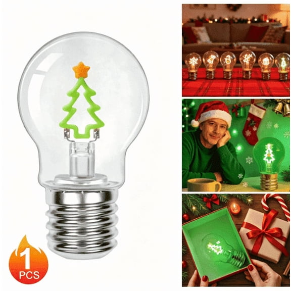 YIMIEMIT 1 Pack Christmas Tree Shaped LED Night Light for Bedroom Decor.