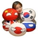 thumbnail image 1 of 10-30 cm lindo Polonia bola peluche suave Anime país bola felpa almohada Cosplay bandera de los niños regalo mejor regalo, 1 of 3