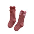 thumbnail image 1 of ITFABS Breathable Toddlers Knee-high Stockings, Mesh Mid-calf Length Socks, 1 of 6