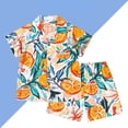 thumbnail image 2 of NIEWTR Toddler Girls Clothes Ribbed Knit Ruffle Sleeveless Tops and Shorts with Pockets Cute Summer 2 Pieces Short Sets 2Pcs Summer Beach Outfits 3-5 Years,Multicolor, 2 of 8