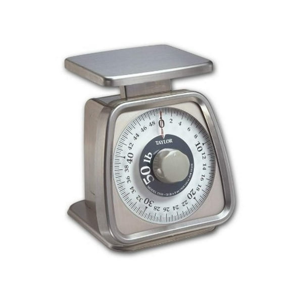 Taylor Precision Products Stainless Steel Analog Portion Control Scale (50-Pound)
