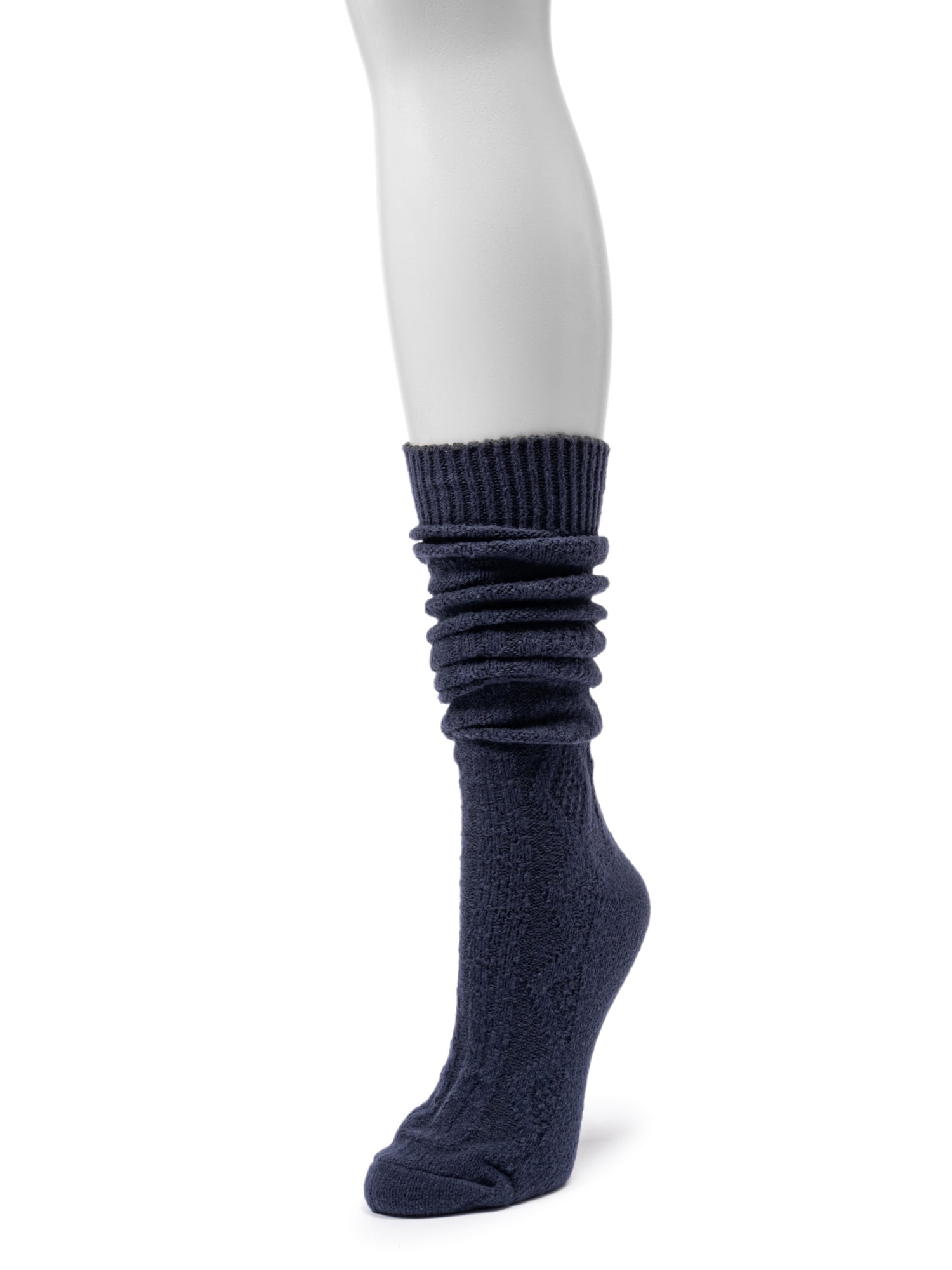 MUK LUKS Women's Fluffy Dream Knee-High Boot Sock, 1-Pack, OSFM