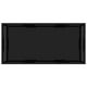 thumbnail image 2 of Mesa de café VidaXL rectangular de vidrio templado negro, 2 of 4