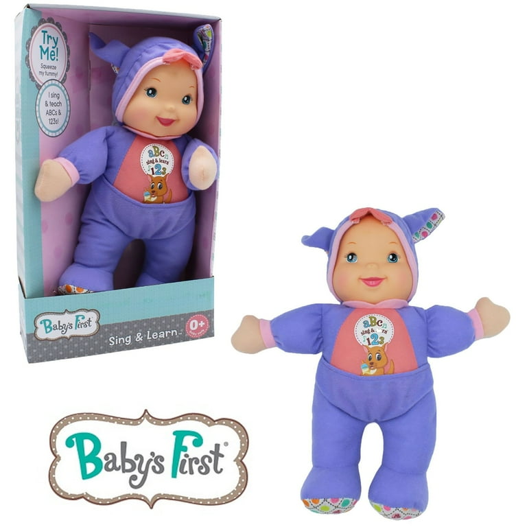 Baby's first sing best sale and learn doll