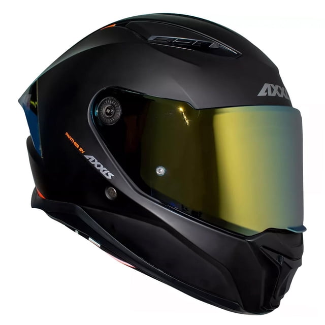 Casco Axxis Moto Doble Certificado Panther Solid Talla XXL