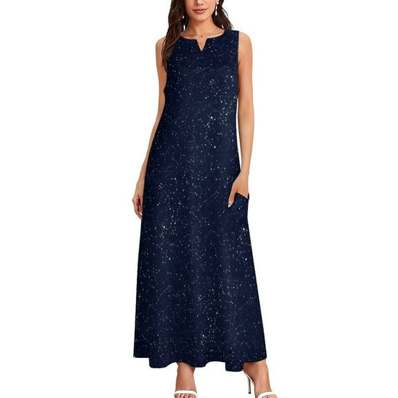 Starry Night Constellations Long Dress prom clothes women clothes long dress women summer dresses for official occasions