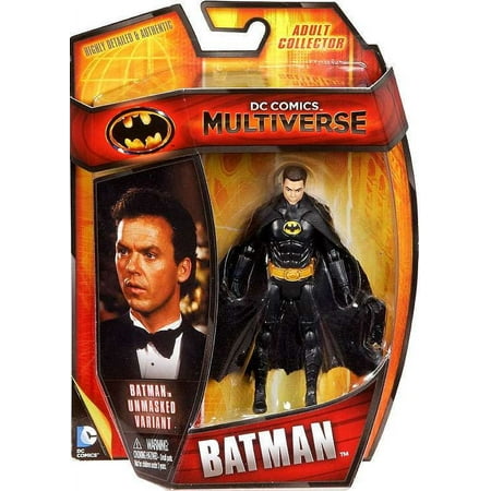 DC Comics Multiverse Batman Unmasked Variant Figure 2013 Mattel BHD36