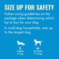 thumbnail image 3 of KONG® Puppy Binkie Stuffable Dog Toy, Blue, Small for Beginner Chewers, 3 of 10
