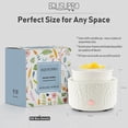 thumbnail image 6 of Scented Wax Melt Warmer Electric – Art-glass Candle Wax Warmer, 3-in-1 Wax Melter Burner, Fragrance Warmer for Scented Candles, Wax Melts, Tarts, Essential Oils to Freshen Home Office, Gift & Decor, 6 of 7