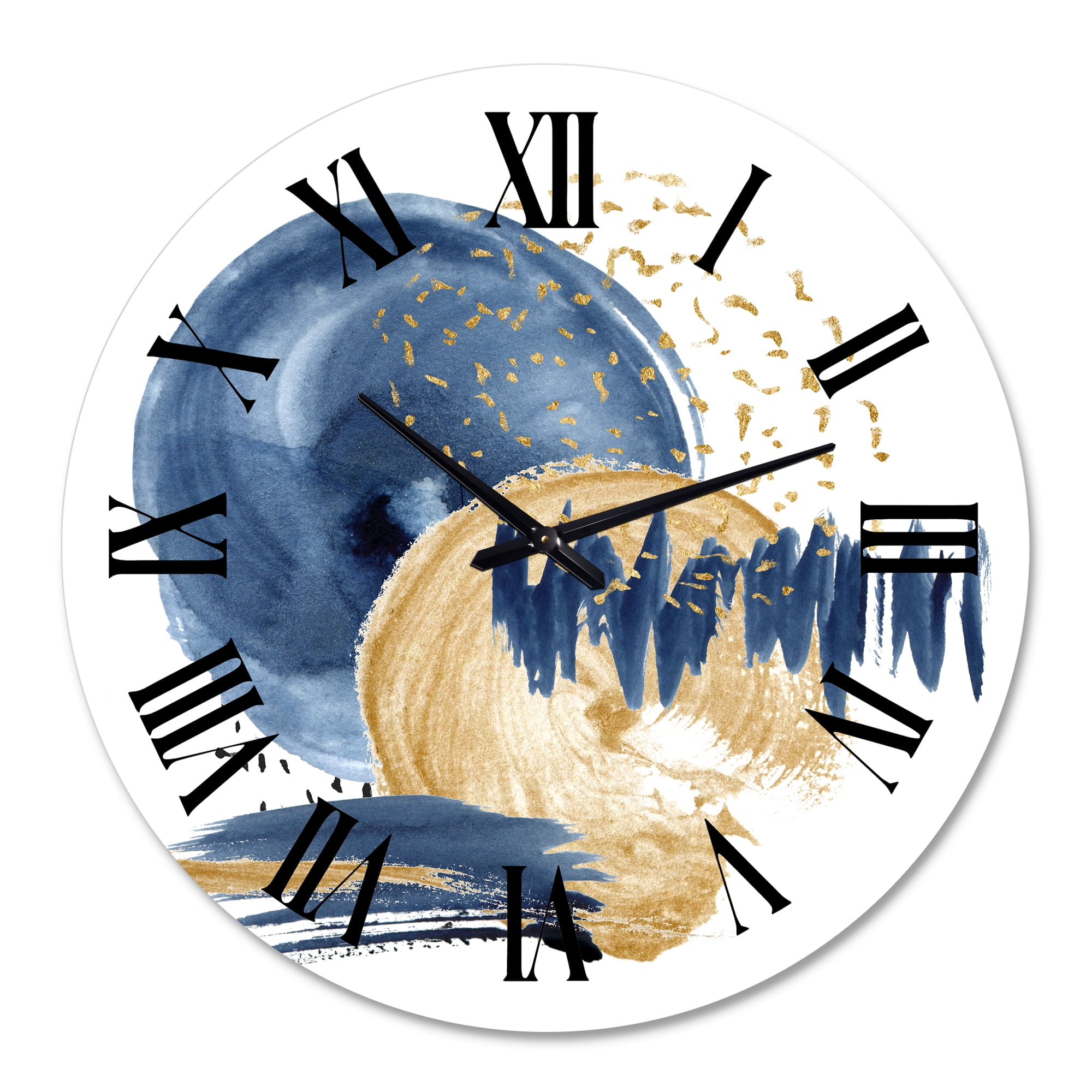 Designart 1 in Quartz Modern/Contemporary Wall Clock