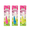 Hot Pink, Sapphire Blue, Chartreuse, variant on RADIUS EcoFlex Kids Floss Pick Starter Kit, Sustainable Compostable Dental Flossers for Small Mouths, BPA-Free & Non-Toxic, 14 CT Refills + 1 Reusable Handle, Chartreuse, Pack of 1