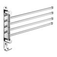 thumbnail image 1 of EXPLOSIVE Swivel Bathroom Towel Rack Towel Rack Wall Mounted, Stainless Steel Towel Bar, Space Saving Towel Hanger, Towel Racks for Bathroom, 1 of 4