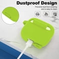 thumbnail image 4 of Atuat Compatible Con Airpods 3 Funda Protectora De Silicona Para Airpods 3ª Generación Funda 2021 Carga Inalámbrica - Verde Claro, 4 of 5