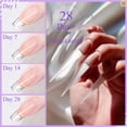 thumbnail image 4 of Gel de uñas Builder SAVILAND LED/UV, 100 ml, gel duro transparente, 4 of 6