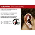 thumbnail image 3 of SureFire EP4 Plus Sonic Defender Earplugs, Black Small, 1 Pair, 3 of 9