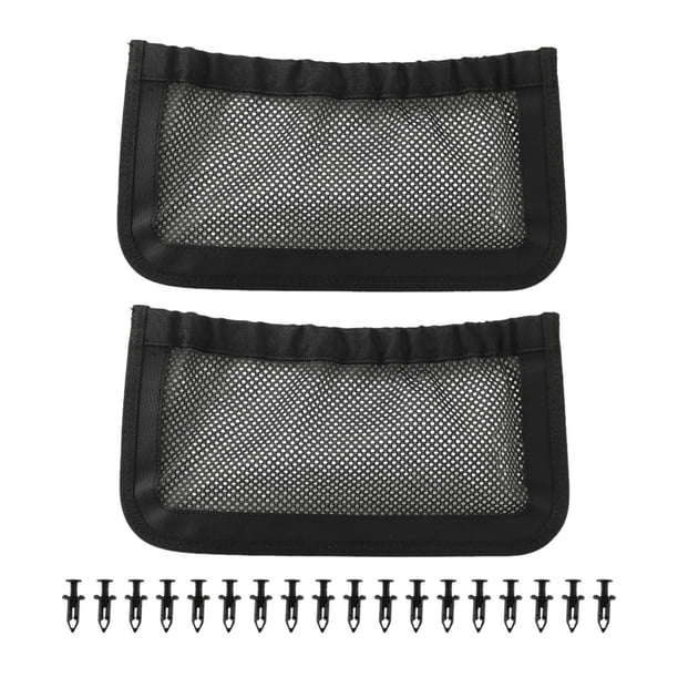 Neta de almacenamiento trasero de respaldo de 2 piezas 715003019 Organizador de asiento trasero profesional de accesorio