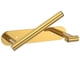 thumbnail image 1 of Dznils Porta Papel Higiénico de Pared de Acero Inoxidable Dorado, 1 of 10