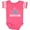 Football Pink and White, variant on Inktastic Seattle Washington Cute Whale Travel Boys or Girls Baby Bodysuit