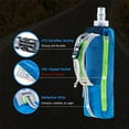 thumbnail image 6 of AONIJIE Quick Grip Running Handheld Water Bottle Adjustable with 500ml/16.9oz Soft Flask(Orange), 6 of 7