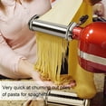 Kenome Pasta Roller Attachments Set for All KitchenAid Stand Mixer