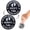 1pc-black footprints, variant on Baby Shower Gifts Parents Decision Tokens for New Mom&Dad,Funny New Baby Gifts New Mom Gifts New Parents Gifts for Couples,Postpartum Gifts for Mom Essentials