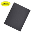 thumbnail image 1 of Uxcell 120 Grits Waterproof Sandpaper Wet Dry Sand Paper Wood Furniture Finishing Silicone Grey 5pcs, 1 of 5
