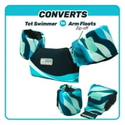Swimschool Child's 2-in-1 Deluxe Swim Training Vest, Medium-Large, Ages 4-6, Multi-Color