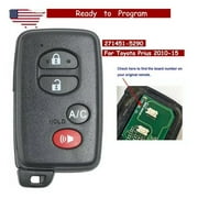 Keyecu 271451-5290, HYQ14ACX for Toyota Prius 2010 2011 2012 2013 2014 2015 Smart Keyless Remote Key Fob 4 Button 314.3MHz