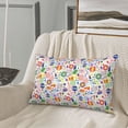 thumbnail image 5 of Daiia Retro Musi Disco Bedding Waterproof Pillow Protector Zippered Queen – Bed Bug Proof Pillow Encasement-14"x20", 5 of 6