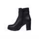 thumbnail image 3 of Botín Mujer Casual Formal Negro Tacón Ancho Con Herraje negro 24 Incógnita 032D1F, 3 of 5