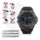 thumbnail image 3 of Reloj Dual Digital Led Militar Uso Rudo Contra Agua 5 Bar Sd Color del bisel Azul, 3 of 4