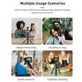 thumbnail image 4 of Vlog Camera Mini Tripod, Secure Multifunctional PTZ Camera Tripod 1/4in Standard Screw Stabilizer Portable  for Video Record, 4 of 8
