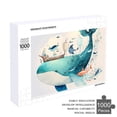 thumbnail image 4 of JINMUZAO Whale Pattern puzzles for adults and children over 10 years old, animal themed puzzles Alphabetic Sorting Family Entertainment Artistic Home Decor Collectible Puzzle, 4 of 8