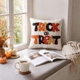 thumbnail image 6 of Pandiboks 18x18in Throw Pillow Covers Halloween Couch Pillow Covers Multicolor Square Autumn Linen for Den、Home Office, 6 of 6
